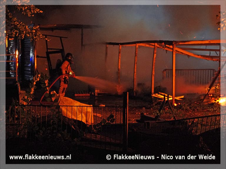 Grote brand bij Hernesseroord Middelharnis