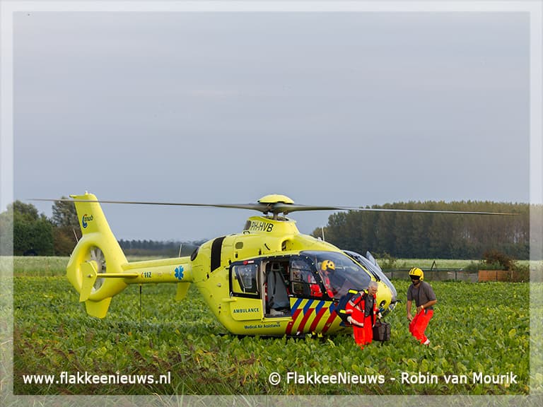 Gewonde bij ongeval Zuidelijke Randweg Middelharnis