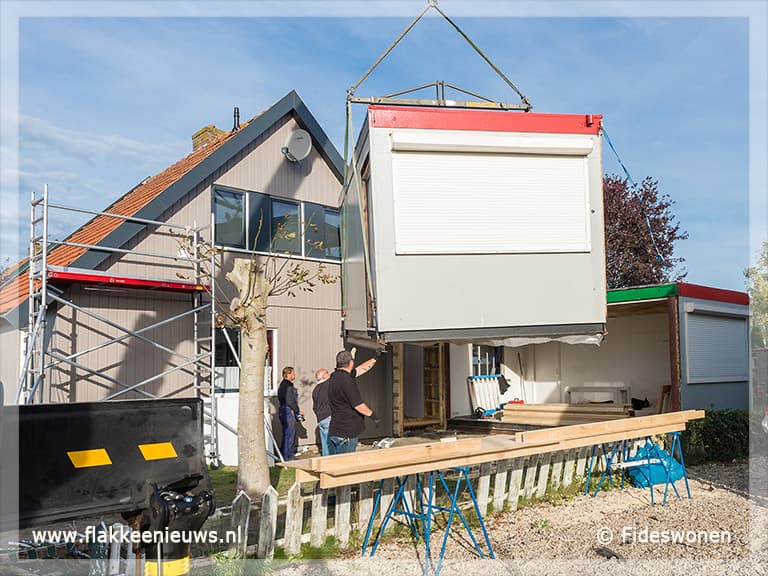 (Mantel)zorgunit geplaatst bij huurwoning in Zuidzijde
