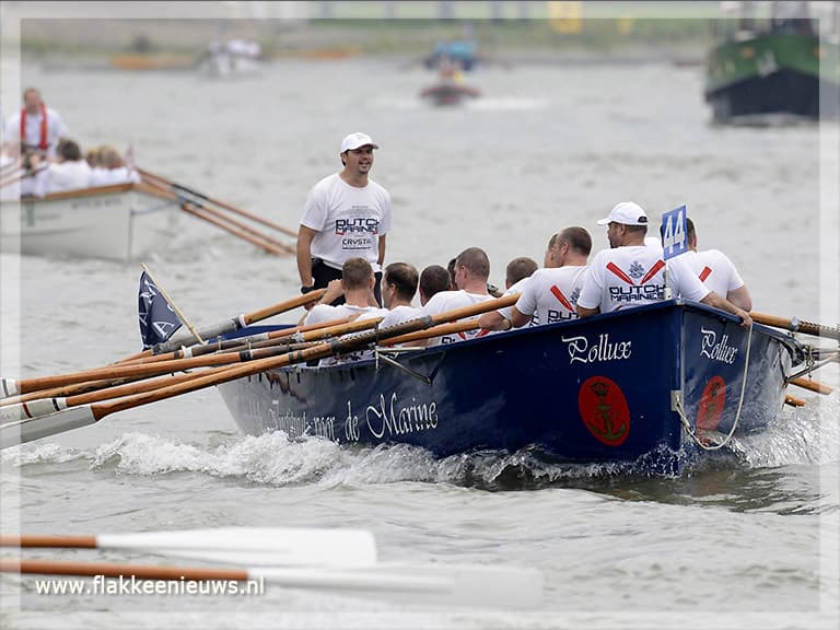 Mariniers trainen in Stellendam voor het goede doel