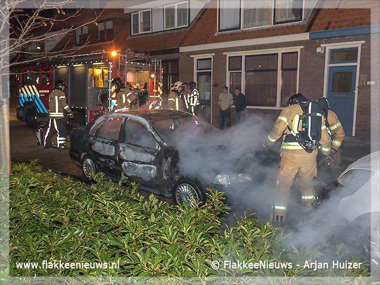 Gebouw modelvliegclub Middelharnis uitgebrand