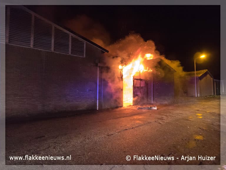 Rustige jaarwisseling eindigt in zeer grote brand