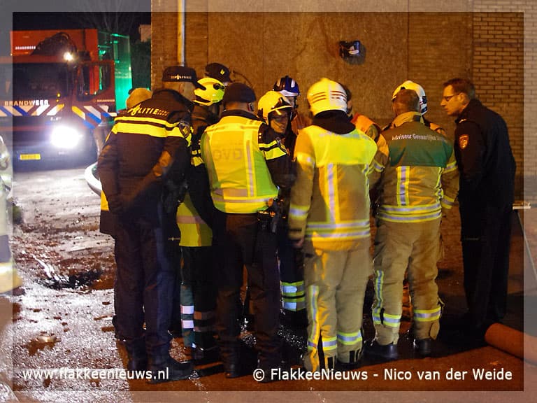 Rustige jaarwisseling eindigt in zeer grote brand