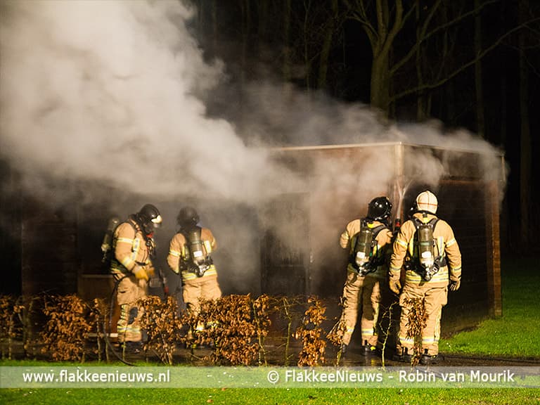 Kleine brand bij Hernesseroord