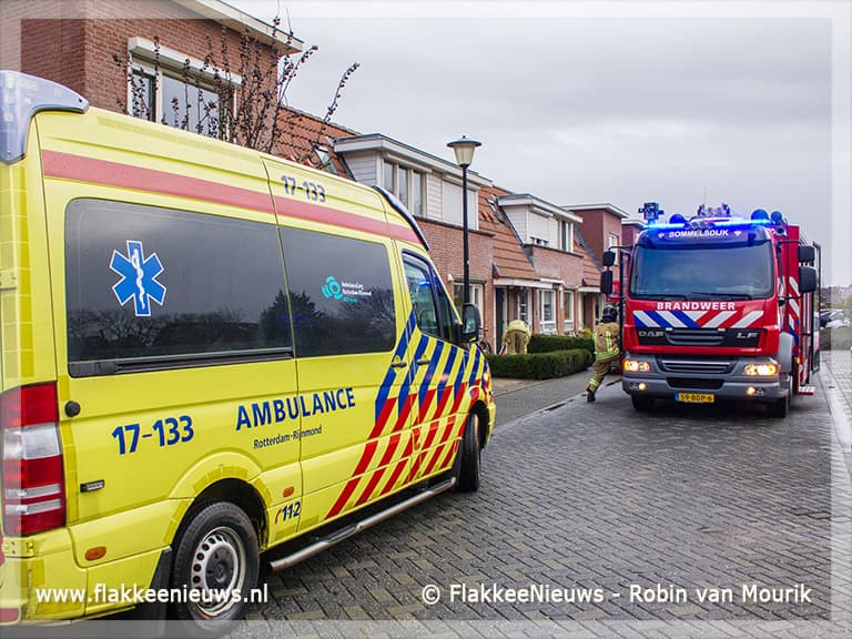 Meisje bevrijd uit fiets door brandweer