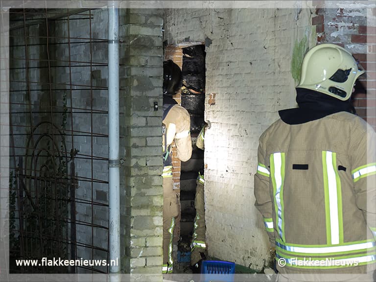 Brand in renovatiewoning Dirksland