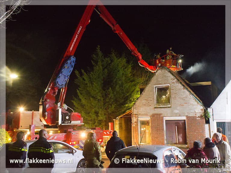 Brand in renovatiewoning Dirksland