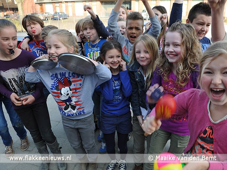 Basisschoolleerlingen doen mee aan wereldwijde actie