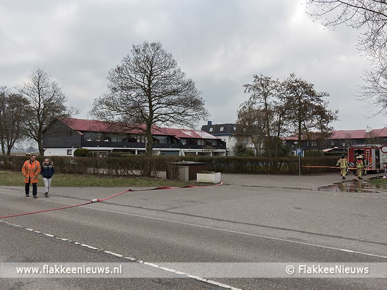 Brand bij Koningspleisterplaats Goedereede