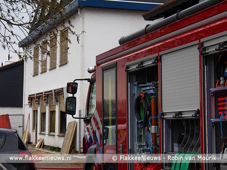 Brand bij Koningspleisterplaats Goedereede
