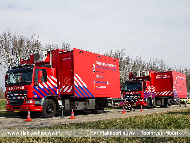 Brand bij Koningspleisterplaats Goedereede