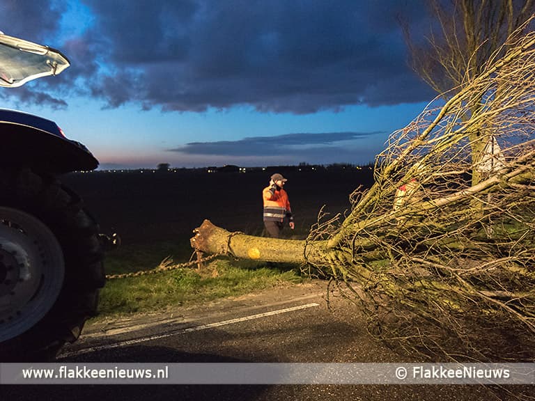 Ongemakken door lentestorm