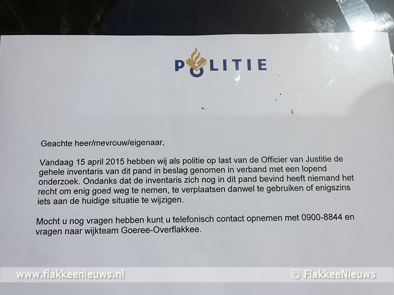 Grote hennepkwekerij in Middelharnis ontdekt