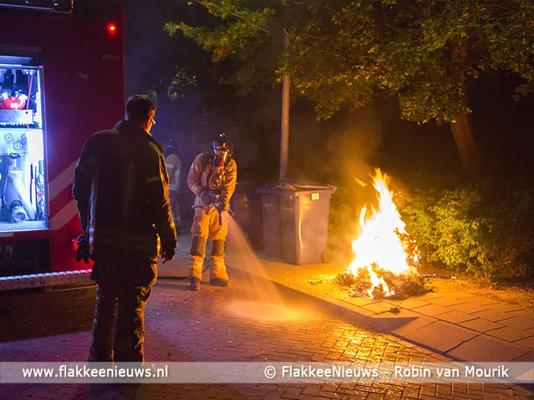 Regelmatig een containerbrand in je buurt