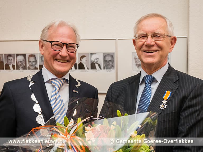 Zes inwoners van Goeree-Overflakkee Koninklijk onderscheiden