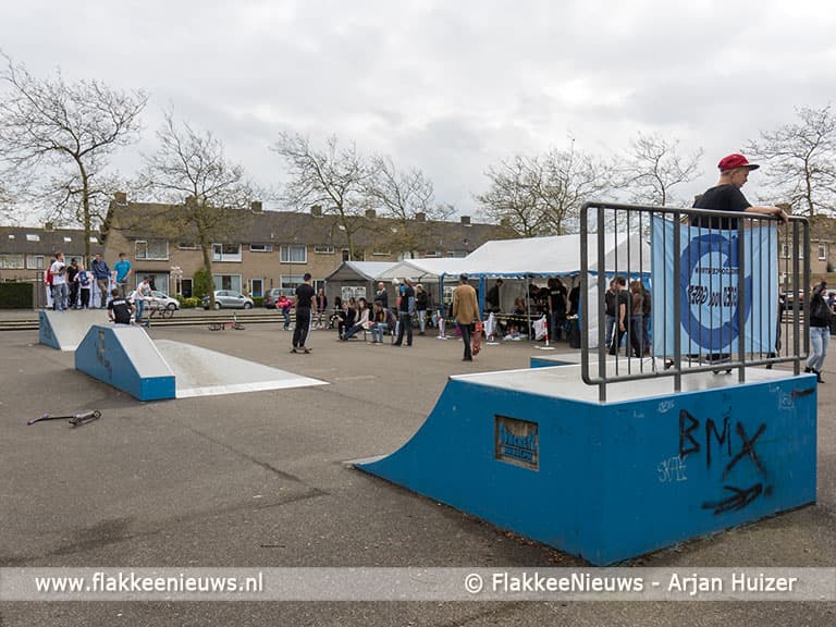Nog even feest voordat skatevoorziening Rubensplein verdwijnt
