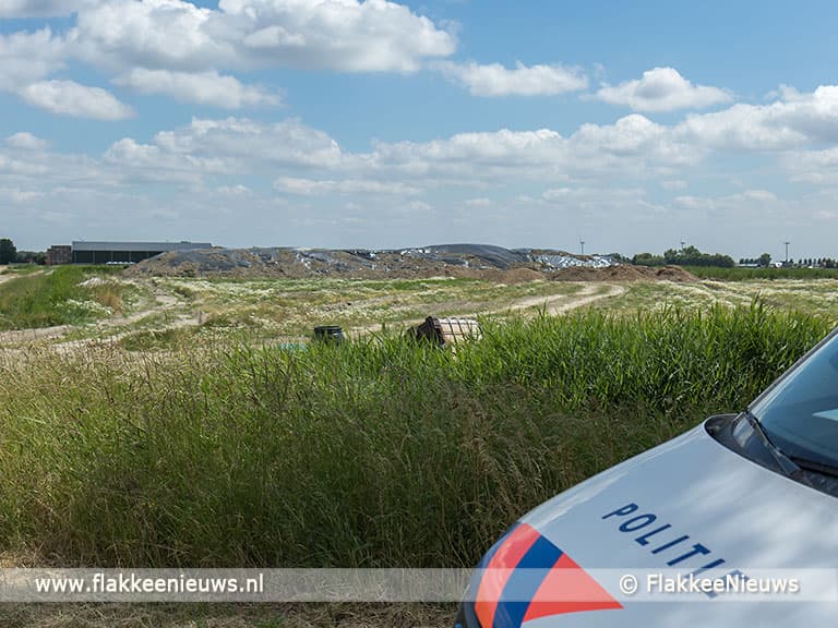 Drugsafval gevonden nabij Ooltgensplaat