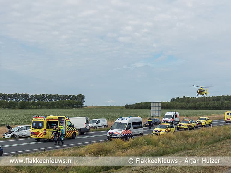 Ernstig ongeval op de N59