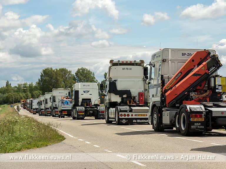 Truckrun Goeree-Overflakkee was weer gezellig