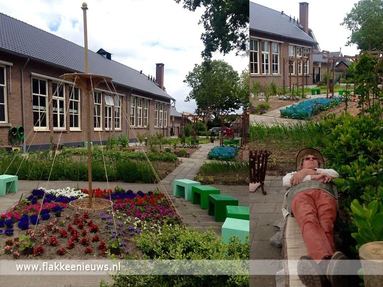 De Diektuun officieel geopend