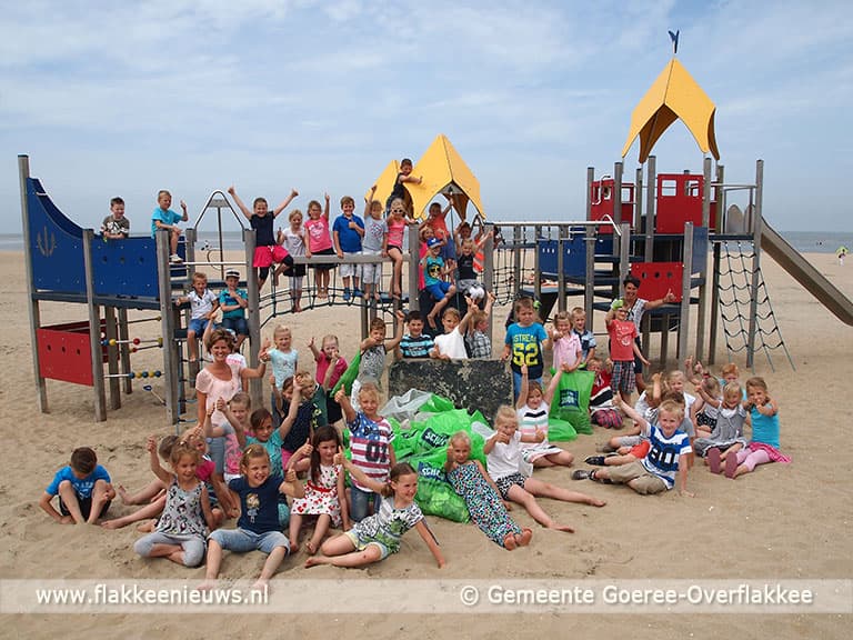 Opruimdag op het Noordzeestrand