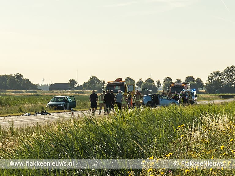 Verkeershinder door ongeval N215