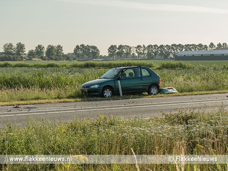 Verkeershinder door ongeval N215