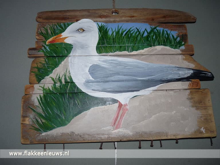 Expositie 'Wrakhout met uitzicht'