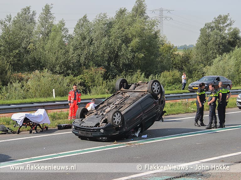 N59 gestremd door ongeval