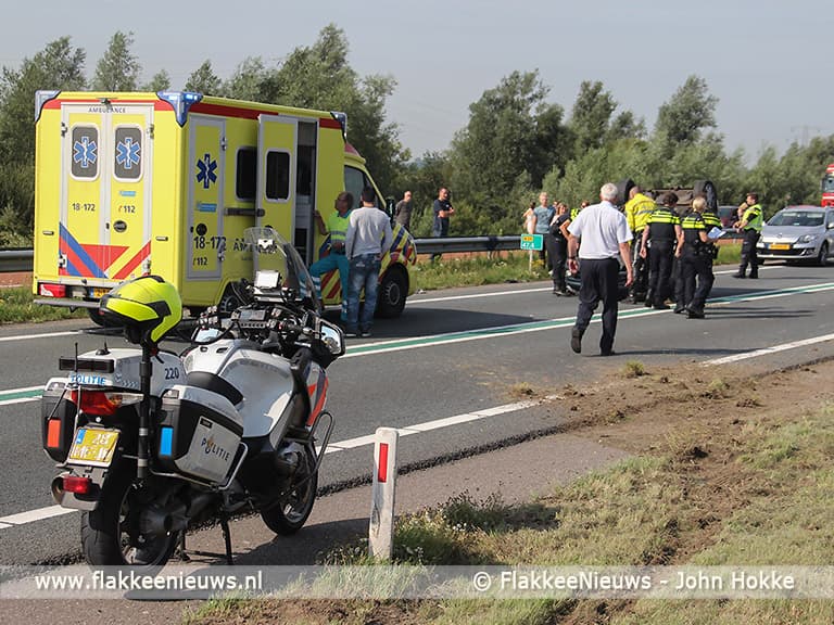N59 gestremd door ongeval