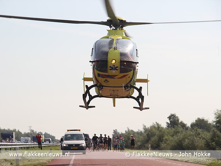 N59 gestremd door ongeval