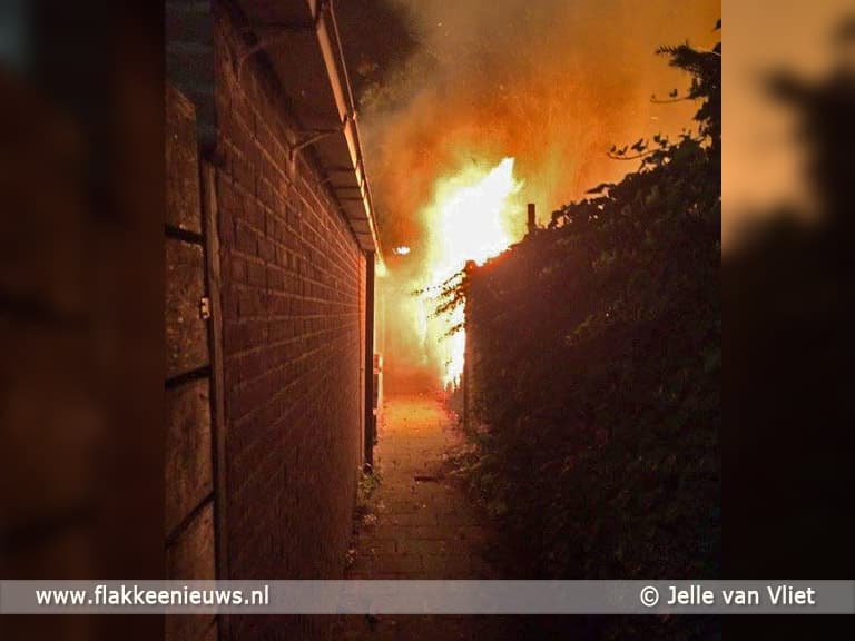 Brandweer druk met buitenbranden
