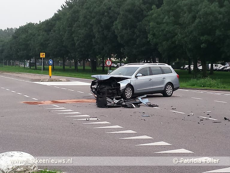 Gewonde bij voorrangskwestie