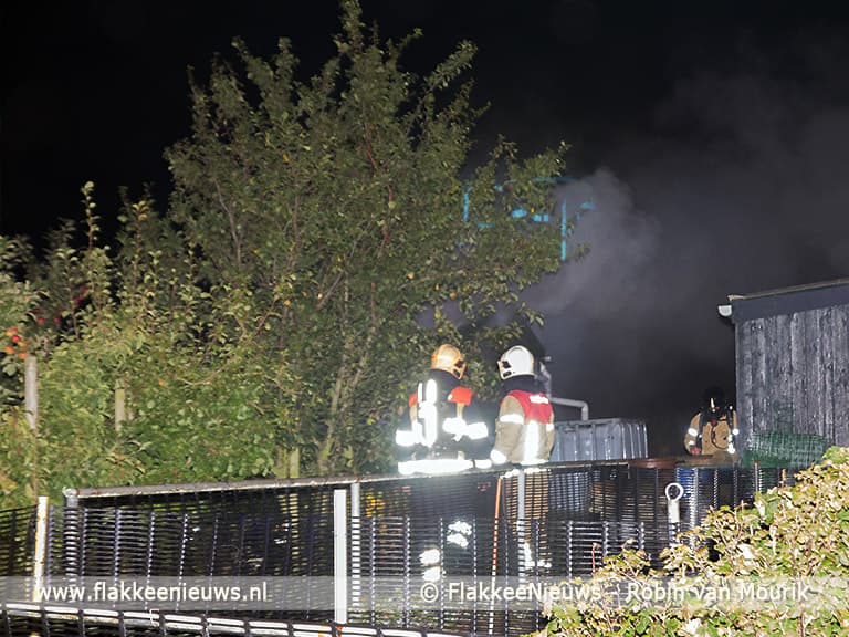 Weer brand bij Middelharnis