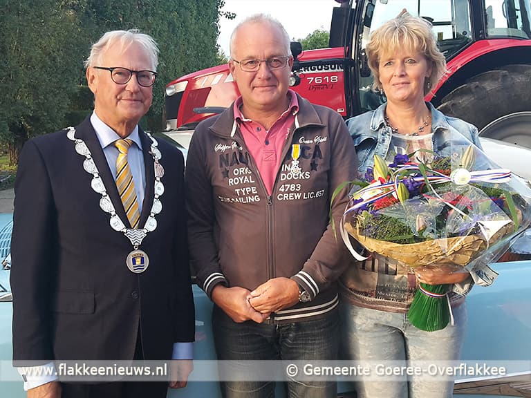 Wim Harteveld uit Oude-Tonge ontvangt Koninklijke Onderscheiding