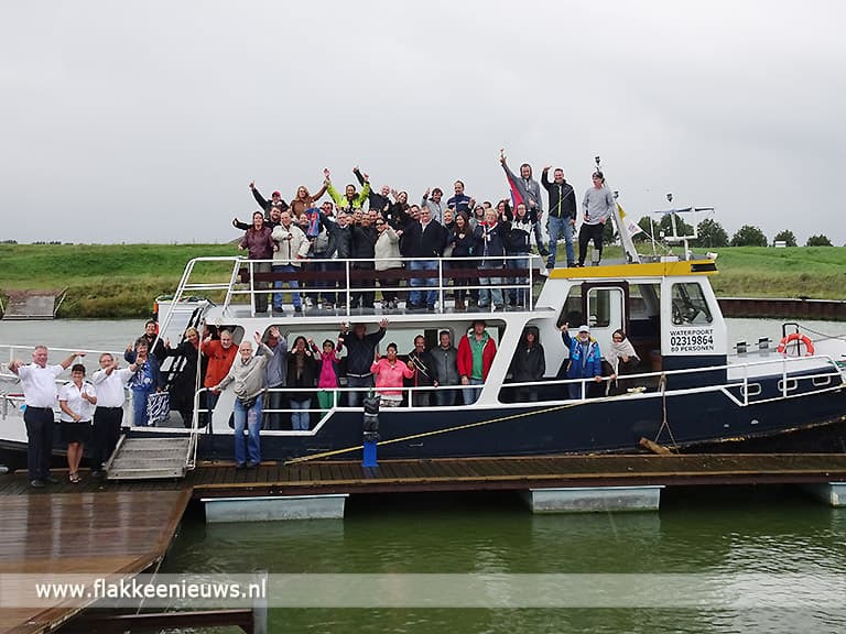 Geslaagde rondvaart met medewerkers kringloopwinkel