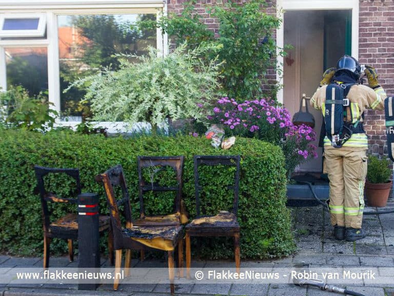 Huisdier overleden bij woningbrand