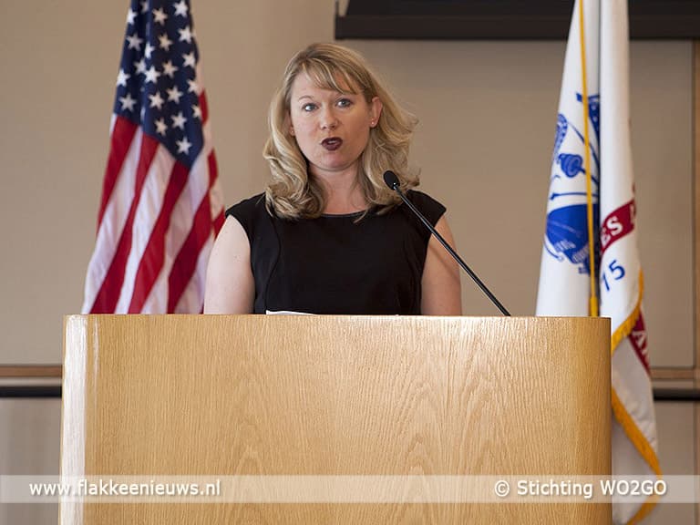 Amerikaanse schrijfster Jennifer Holik bezoekt Goeree-Overflakkee