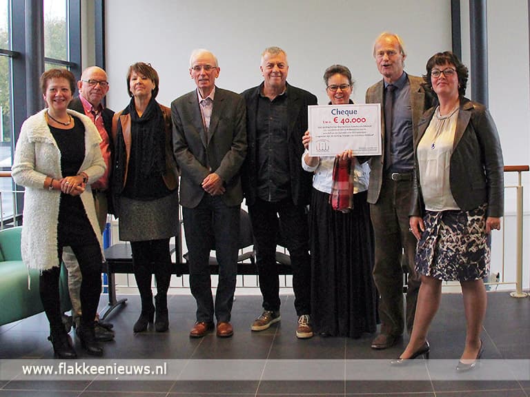 Cheque van 40.000 euro voor ziekenhuis