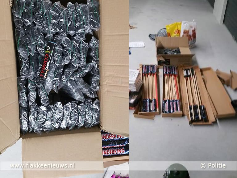 Partij illegaal vuurwerk aangetroffen