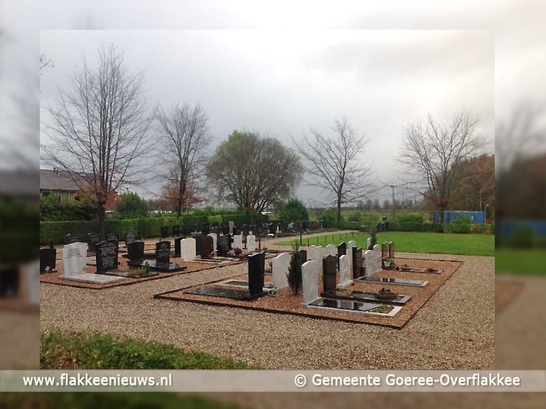 Gedeelte begraafplaats Den Bommel opgeknapt