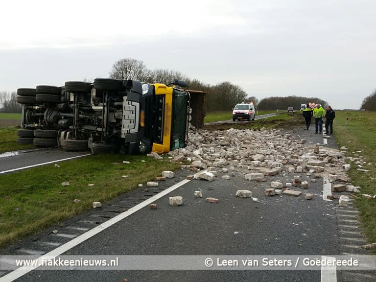 N215 weer open tussen Stellendam en Melissant