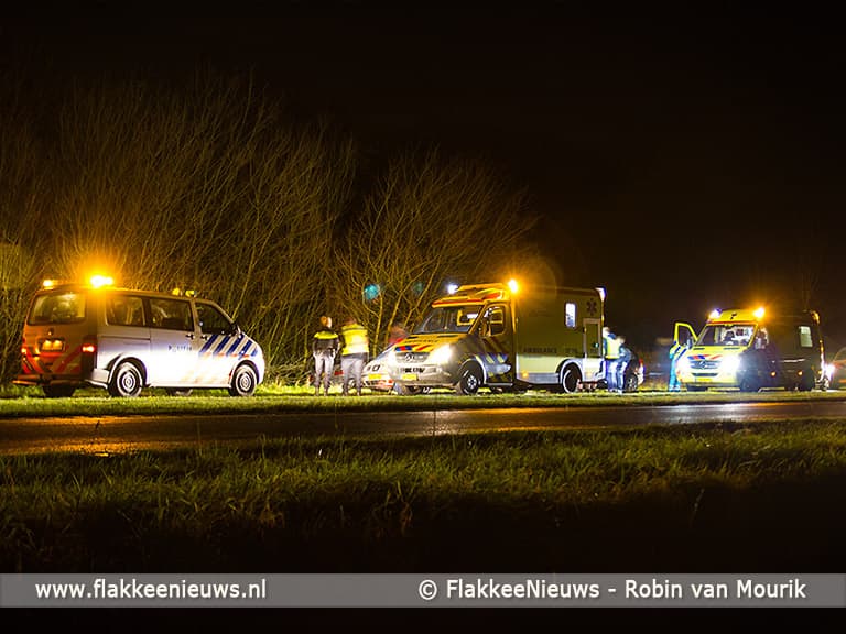Bestuurder gewond bij ongeval N215