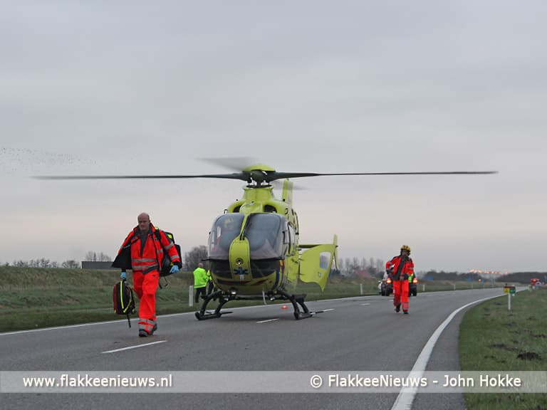 Twee gewonden door ongeval nabij de Schaapsweg