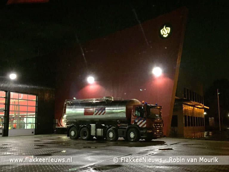 Brandweer helpt collega's