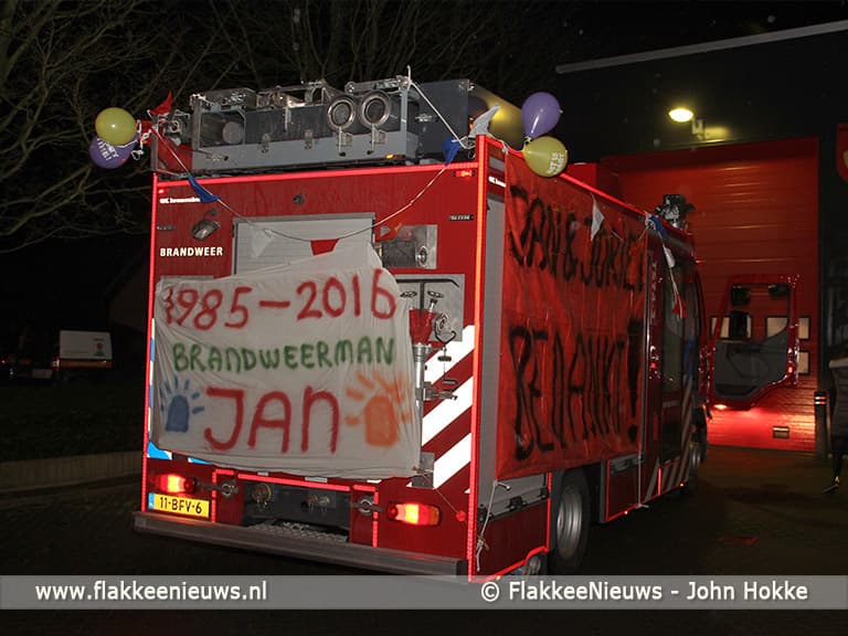 Brandweerman Dorsman ontvangt Koninklijke Onderscheiding