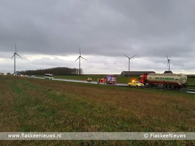 Dodelijk ongeval N59 bij Oude-Tonge