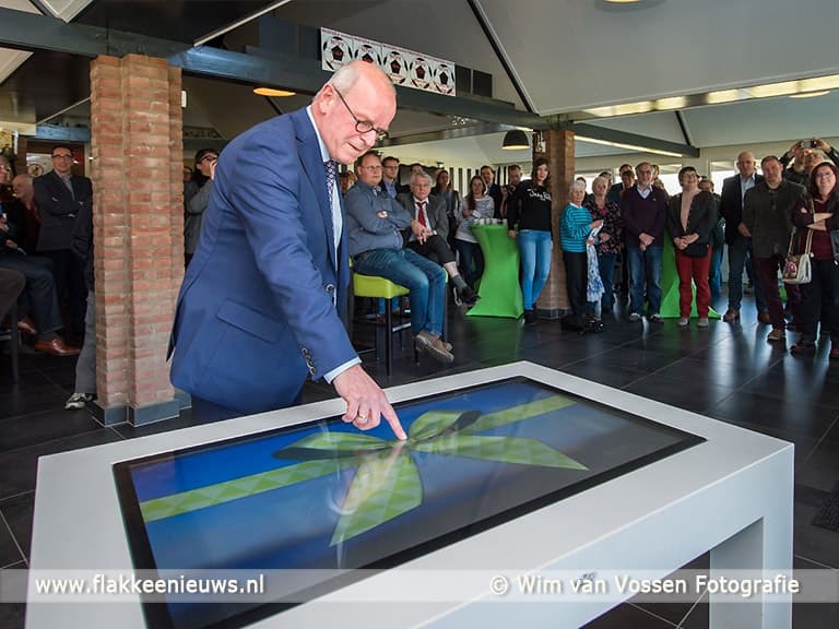 Het vernieuwde windpark Battenoert officieel geopend