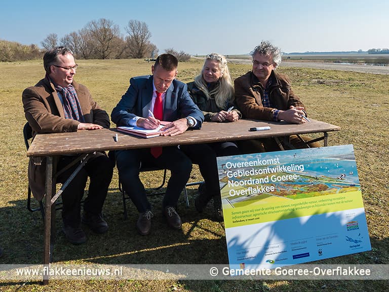 Unieke samenwerking voor een natuurlijke en aantrekkelijke Noordrand Goeree-Overflakkee