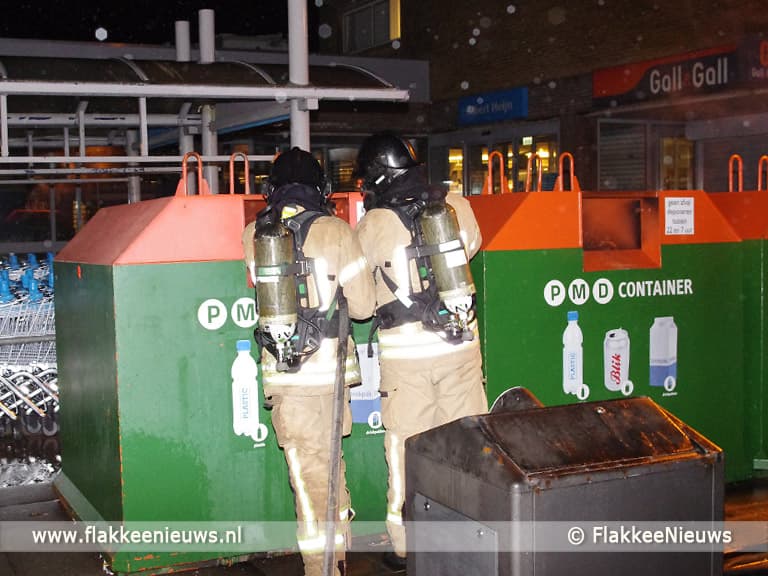 Drukke avond voor de brandweer